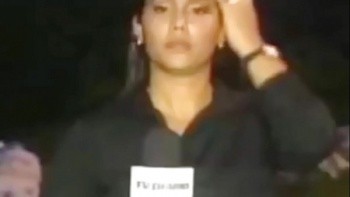 Но потом она ещё замечает и крепко стоячий член